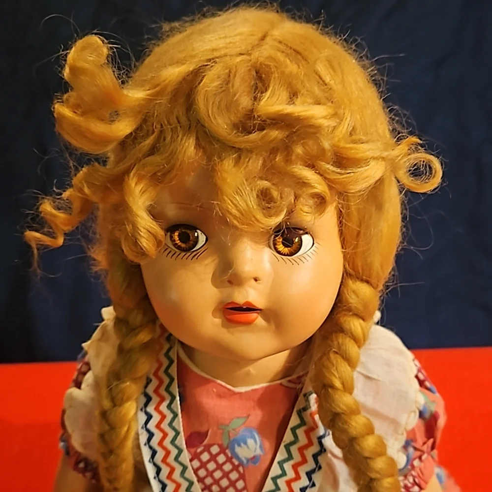 20" Antique Horsman Composition Art Doll - Picture 3 of 12